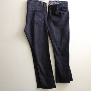 Men’s Black Jeans Bundle 2 Pair Hudson & Barrow & Nicole & Iron Size 36x30